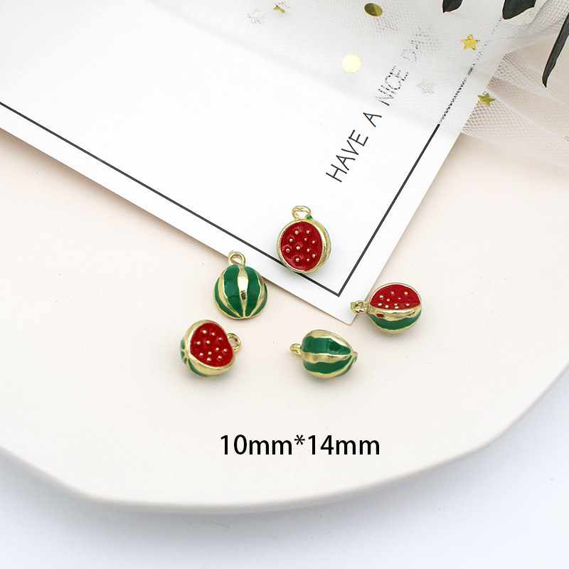 【BONBONWHIMS】スイカ&星 選べるイニシャル バッグチャーム ACCESSORIES – BONBONWHIMS