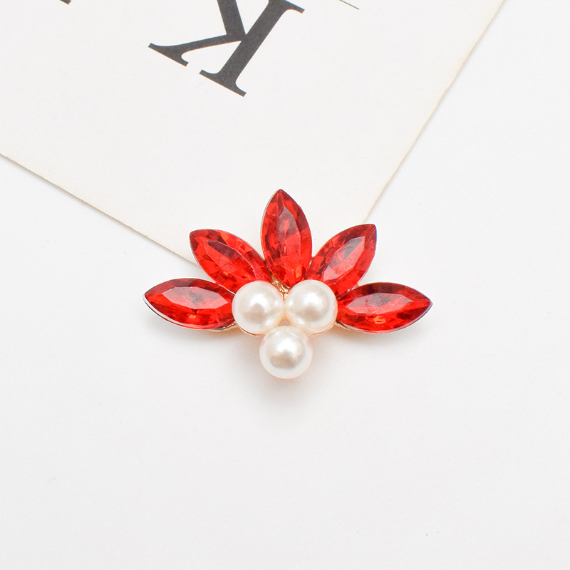 【2ケ】フラワー 花型 チャーム ラインストーン&パール ピアス バッグチャーム 金具 ヘア アクセサリー 約31*21mm3.9g 【2ケ】フラワー 花型 チャーム ラインストーン&パール ピアス バッグチャーム 金具 ヘア アクセサリー 約31*21mm3.9g