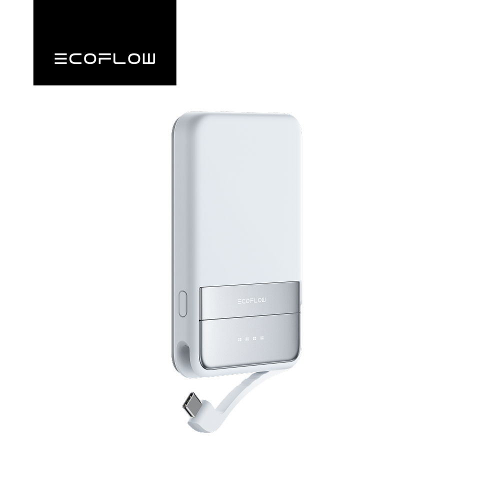 ECOFLOW EcoFlow Rapid 5000mAhマグネット式モバイルバッテリー Qi2