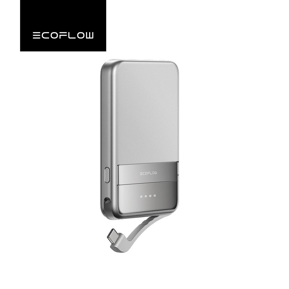ECOFLOW EcoFlow Rapid 5000mAhマグネット式モバイルバッテリー Qi2