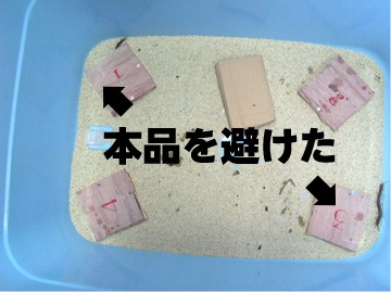 ムカデ投入後