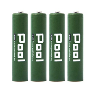 大容量 充電池 充電式乾電池 単4電池 950mAh 4本セット 防災グッズ ニッケル水素電池 カラ...