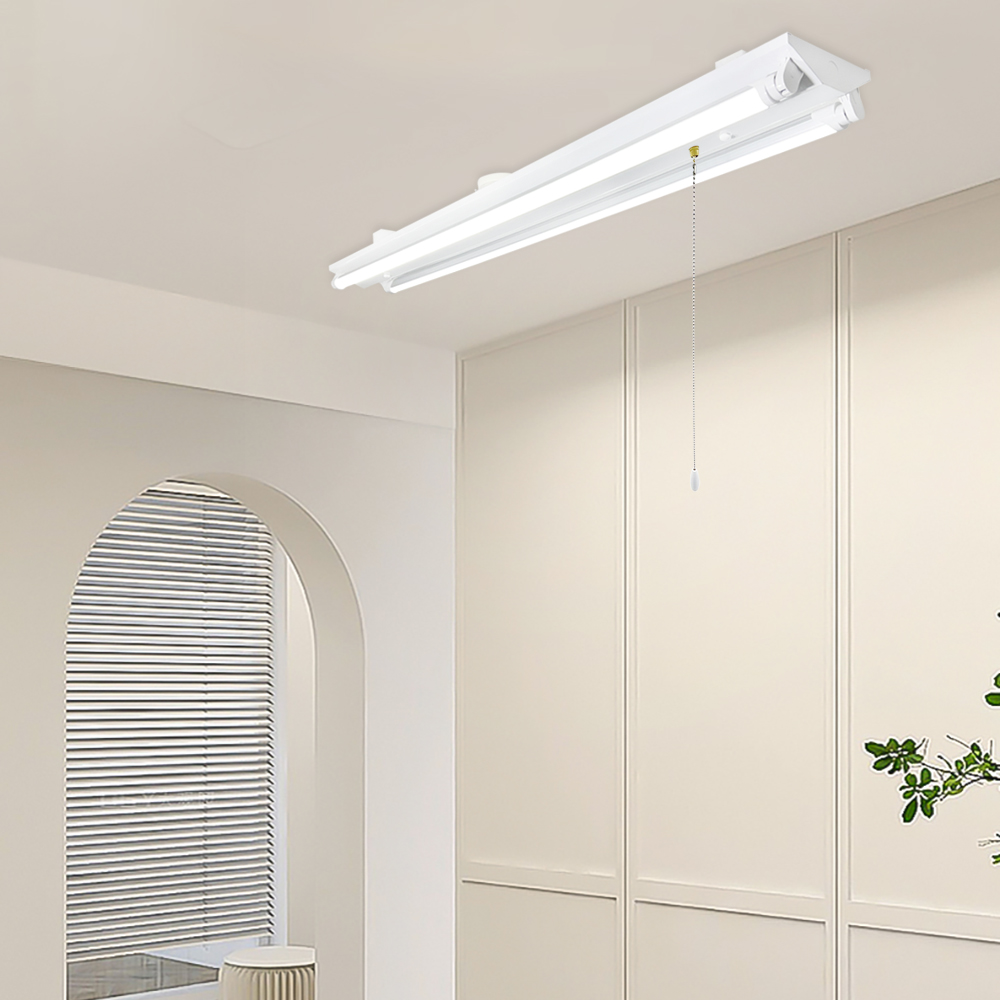 引掛シーリング式 LED蛍光灯器具 引きひもスイッチ付 逆富士 2灯 引掛シーリング式 LED蛍光灯器具 引きひもスイッチ付 逆富士 2灯