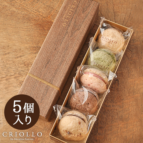 【焼き菓子】ヨーヨーマカロン5個セット｜冷凍便【2〜5営業日で出荷】｜ecole-criollo