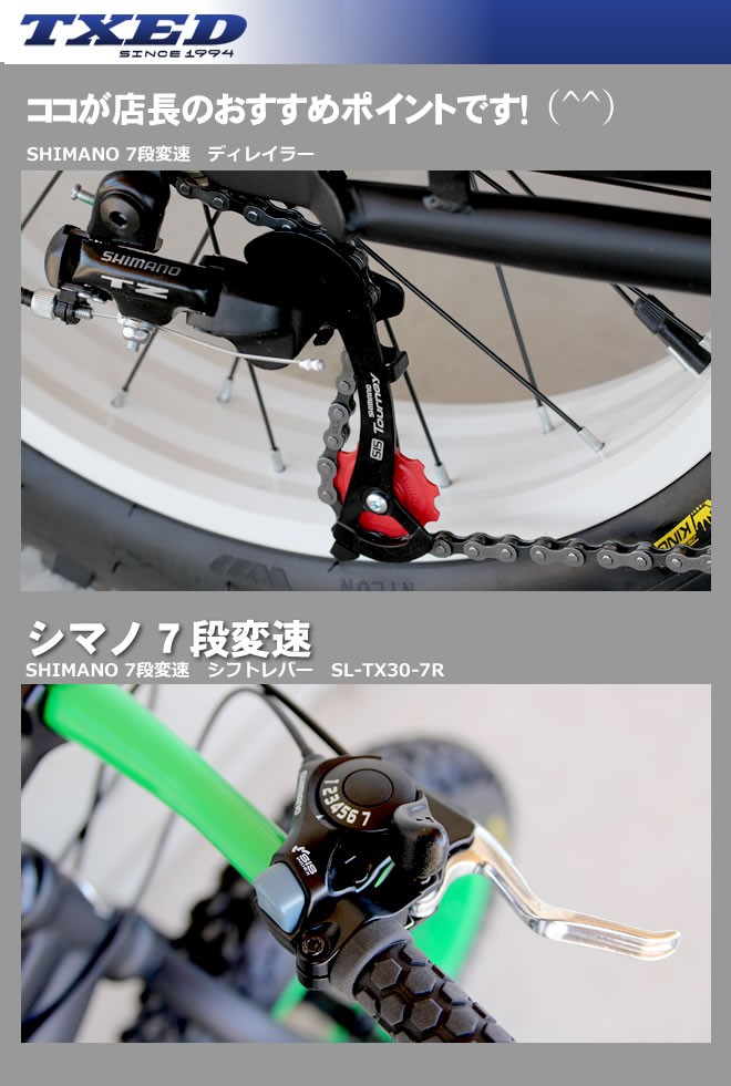 送料無料】ファットバイク ビーチクルーザー 自転車 20インチ FATBIKE シマノ7段変速 ディスクブレーキ クイックリリース :  fat003-gy : ECOLIFE - 通販 - Yahoo!ショッピング