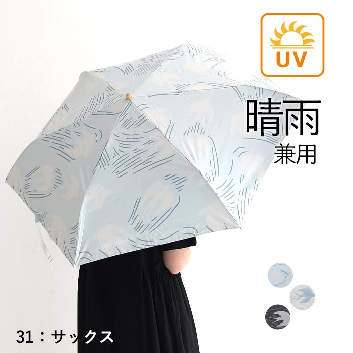晴雨兼用 折りたたみ 傘 レディース 大きめ 遮光 日傘 雨傘 風に