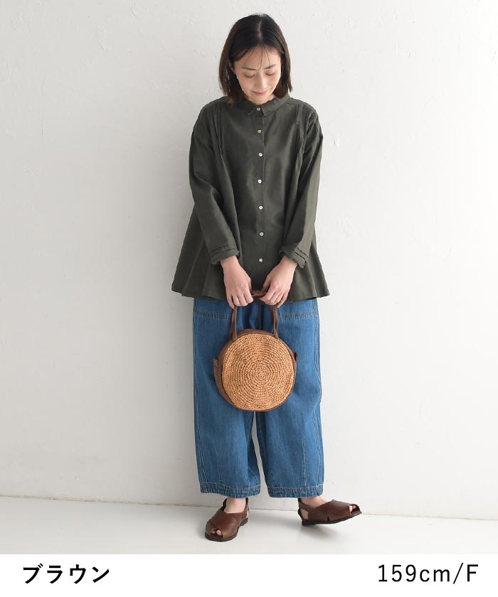 ハンドバッグ かごバッグ レディース レザー 本革 かご ラウンドバッグ 手持ち 小さめ 小ぶり Ena Kuam 25SS0307, |  | 05
