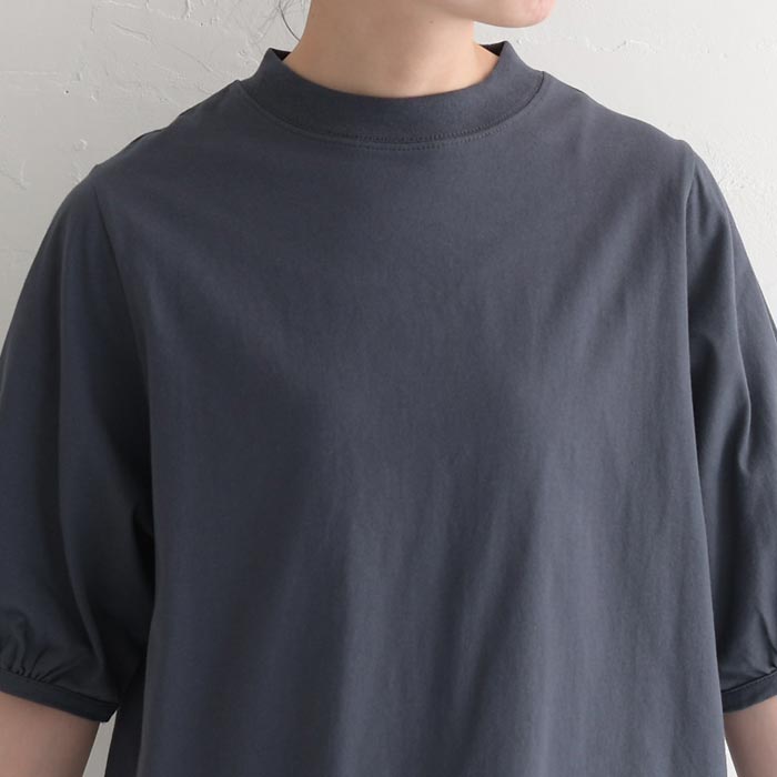 メール便可 カットソー レディース 五分袖 プルオーバー パフスリーブ 綿 コットン 大きいサイズ 25SS0418R, |  | 17