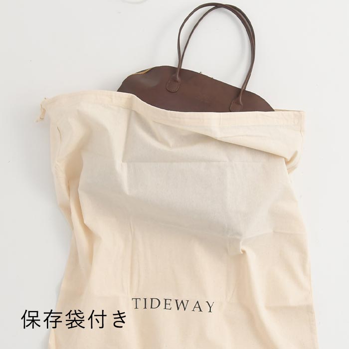 TIDEWAY 日本製 本革 ボストンバッグ L トートバッグ レディース
