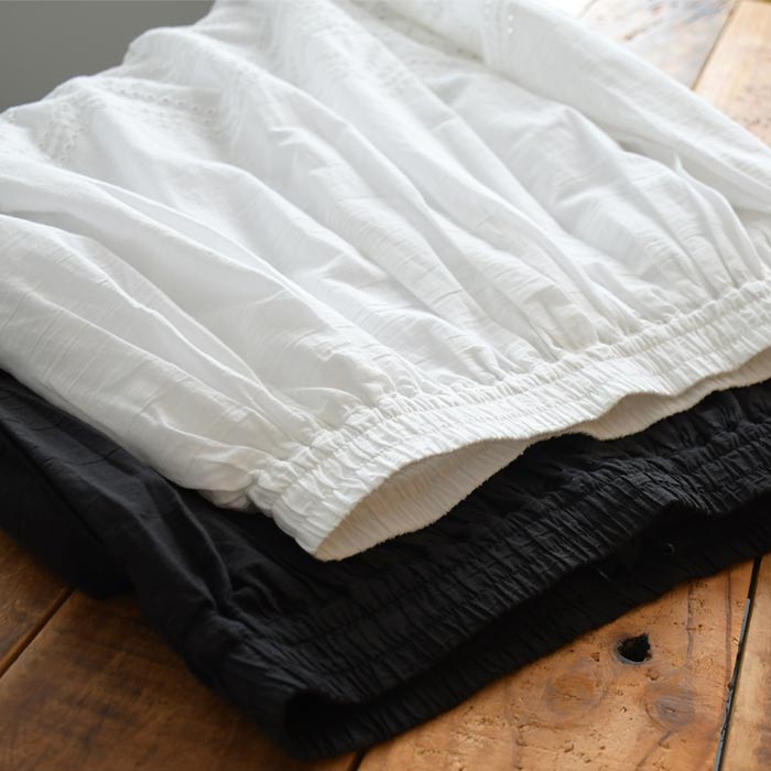 20％OFF セール！ 返品交換不可 選べる着丈 スカラップ刺繍 スカート ロング 裏地付き レース 低身長 高身長 綿100％ 25AW0926, q1128, q2, |  | 15