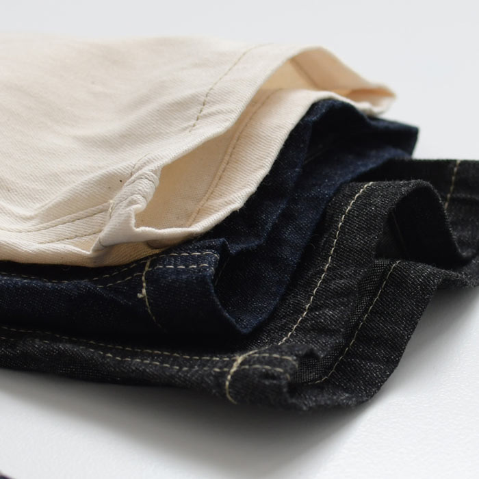 テーパードパンツ デニム コージーパンツ レディース 日本製 NARU 綿100％ 25AW0904R,