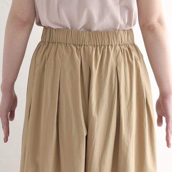 タイムセール20％OFF ワイドパンツ レディース ガウチョ スカーチョ ロング ゆったり ウエストゴム 綿100％ 大きいサイズ 25SS0328, |  | 14