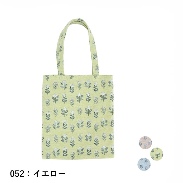 トートバッグ 縦型 A4 レディース 軽量 ジャガード織り 花柄 25SS0314, |  | 02
