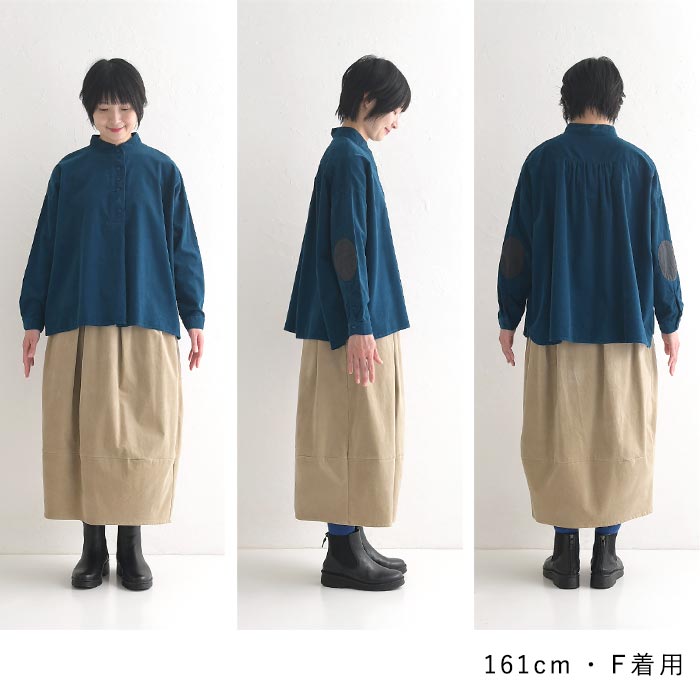 Bliss bunch シャツ ブラウス 長袖 レディース コットン