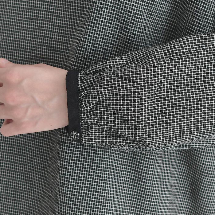 プルオーバー 長袖 レディース ブラウス シャツ Bliss bunch 綿麻 配色バインダー 25AW0912, | Bliss bunch | 14