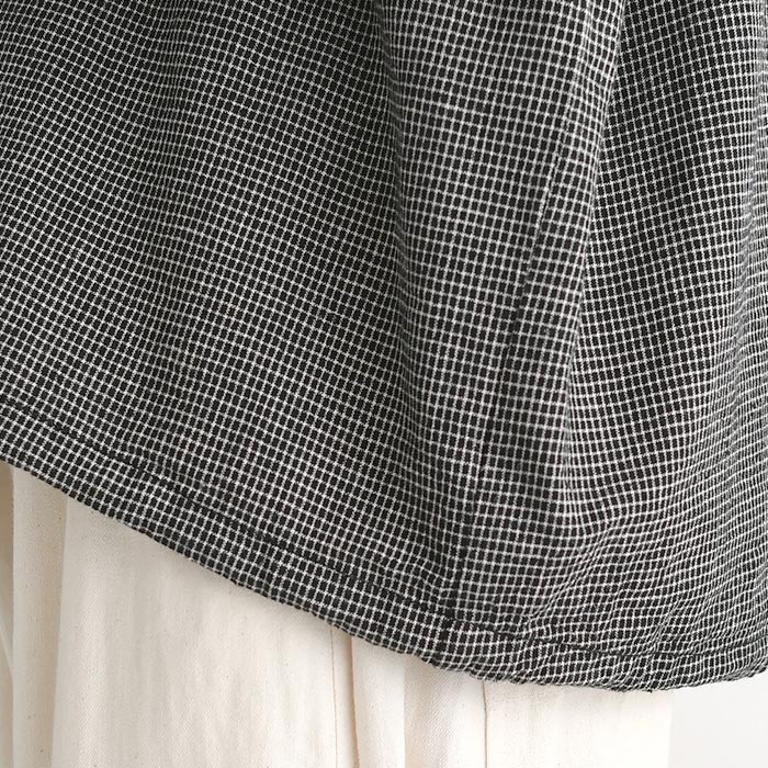 プルオーバー 長袖 レディース ブラウス シャツ Bliss bunch 綿麻 配色バインダー 25AW0912, | Bliss bunch | 16