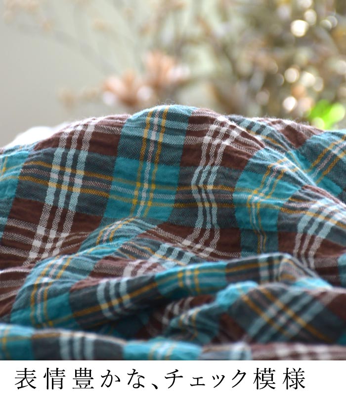 プルオーバー ブラウス 長袖 レディース シャツ 綿シャーリング Bliss bunch  25AW1003, | Bliss bunch | 08