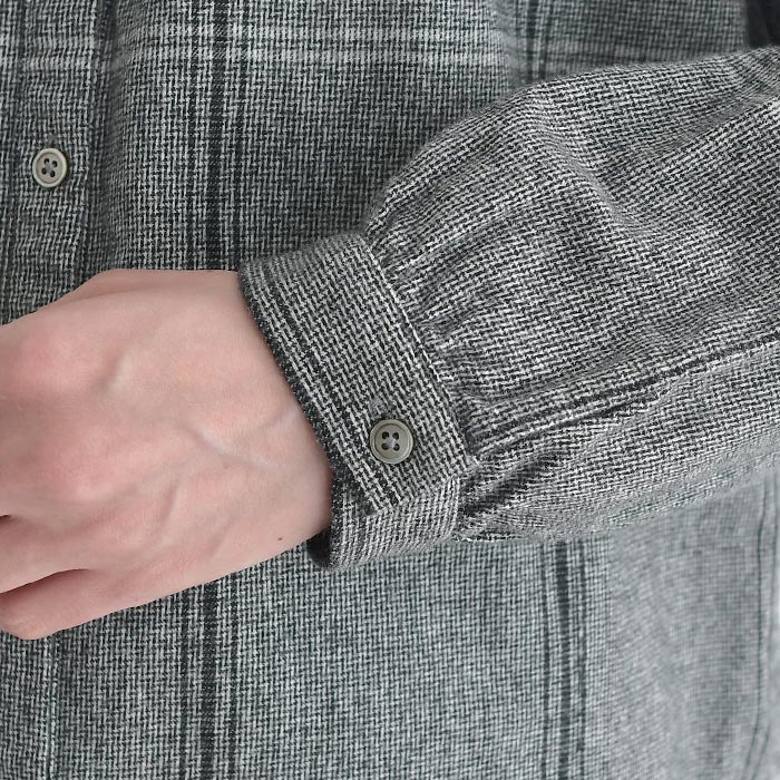 ブラウス 長袖 レディース シャツ フリル襟 Bliss bunch コットン ネックシャーリング 綿100％ コットン 25AW1107, | Bliss bunch | 16