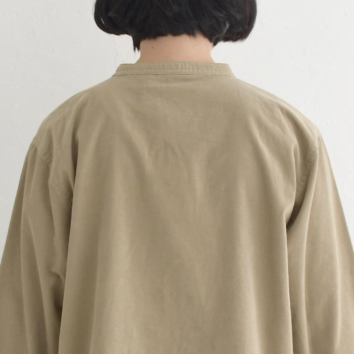 シャツ ブラウス 長袖 レディース Bliss bunch コールコットン ダブルボタンシャツ 綿100％ 25AW1114, | Bliss bunch | 15