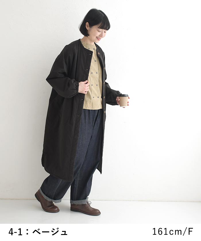 シャツ ブラウス 長袖 レディース Bliss bunch コールコットン ダブルボタンシャツ 綿100％ 25AW1114, | Bliss bunch | 11