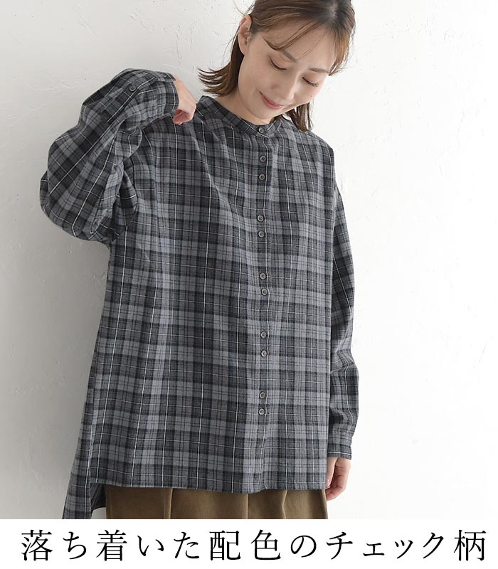 Bliss bunch（ブリスバンチ） チュニック シャツ 長袖 レディース