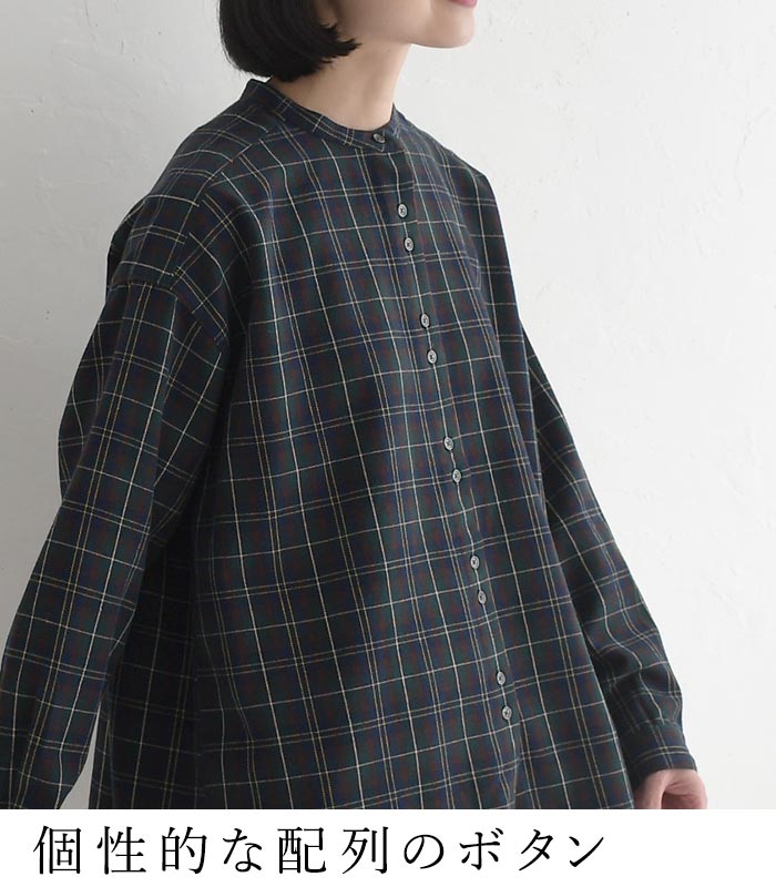 Bliss bunch（ブリスバンチ） チュニック シャツ 長袖 レディース