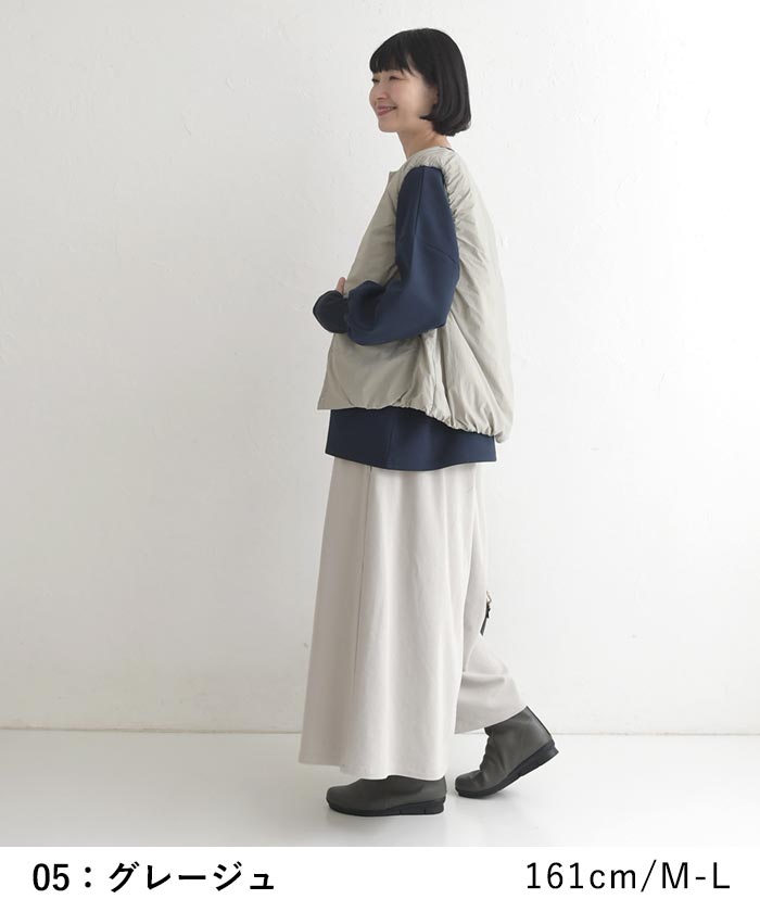 中綿ベスト レディース 軽量 軽い インナー 季節の変わり目 25AW1024, |  | 15