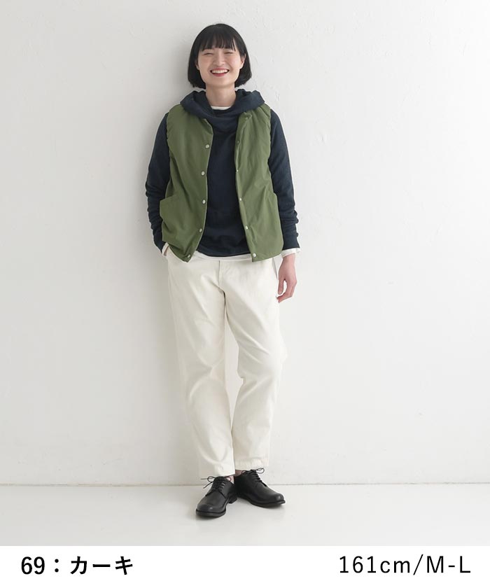 中綿ベスト レディース 軽量 軽い インナー 季節の変わり目 25AW1024, |  | 11