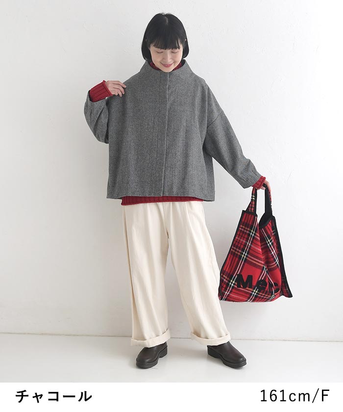 08Mab（ゼロハチマブ） ウールツイード ジャケット レディース