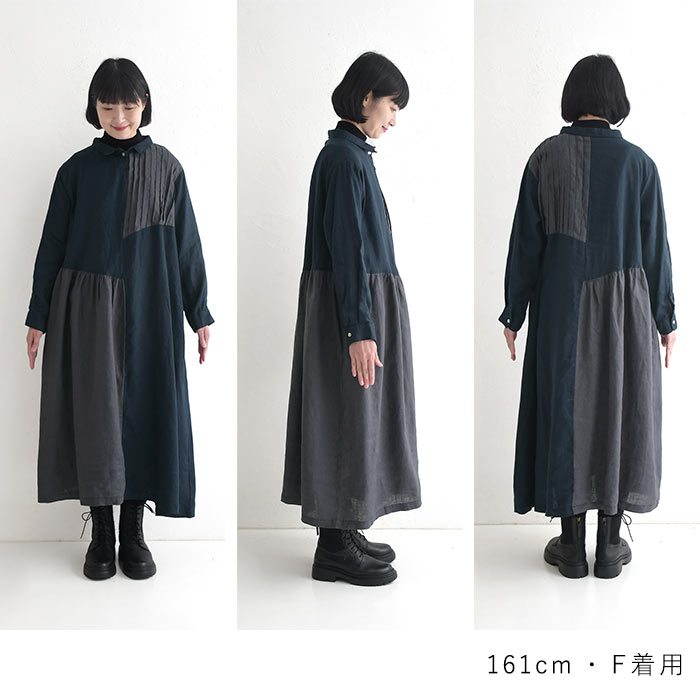 08Mab（ゼロハチマブ） ワンピース 長袖 レディース ロング 08Mab 14