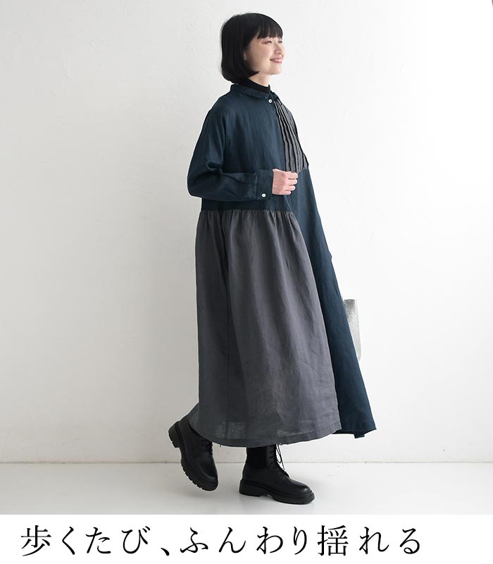 08Mab（ゼロハチマブ） ワンピース 長袖 レディース ロング 08Mab 14