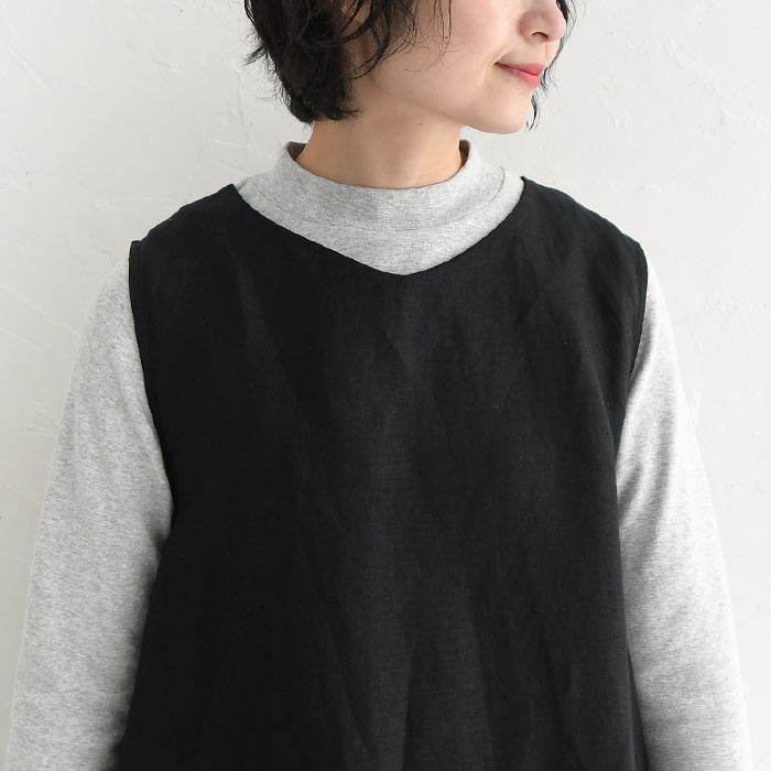 美品♪定価7.4万 45R 麻世妙 908 ヘンプリネン100 ロゴ刺繍 ベスト 刺しゅう糸 『DMC 4番刺繍糸 タペストリーウール 7500番色』 DMC