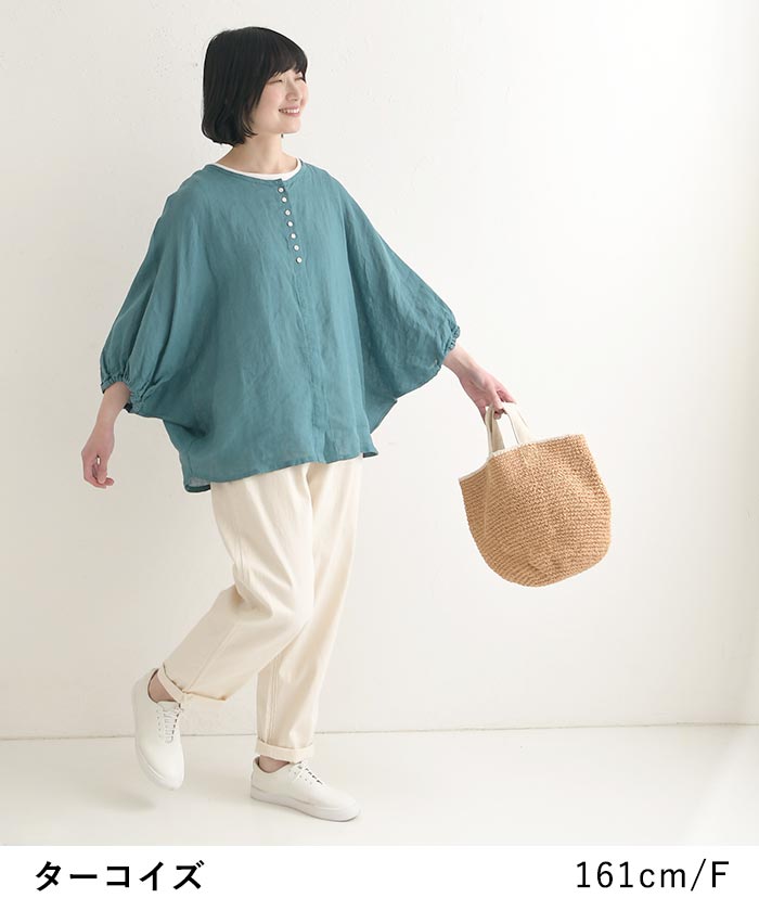 08Mab（ゼロハチマブ） セール！返品交換不可 ブラウス リネン
