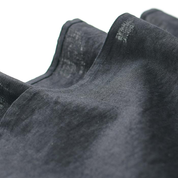 メール便送料無料ブラウス 五分袖 レディース パフスリーブ Sorte cuff リネンコットン ギャザー 綿 麻 25SS0613, |  | 12