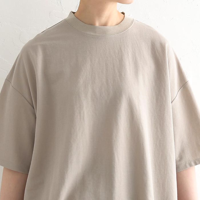 メール便可 接触冷感 カットソー Tシャツ レディース オーバーサイズ シンプル ひんやり 涼しい 25SS0620R, |  | 15