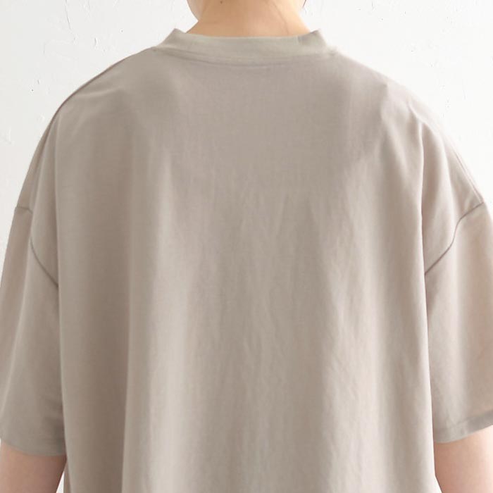 メール便可 接触冷感 カットソー Tシャツ レディース オーバーサイズ シンプル ひんやり 涼しい 25SS0620R, |  | 16