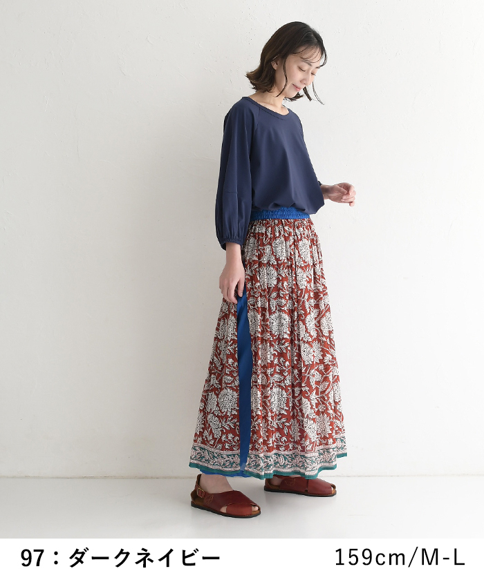 メール便可 プルオーバー カットソー レディース 接触冷感 ひんやり 涼しい ボリューム袖 25SS0604, |  | 12