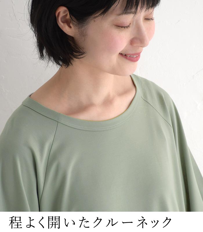 メール便可 プルオーバー カットソー レディース 接触冷感 ひんやり 涼しい ボリューム袖 25SS0604, |  | 09