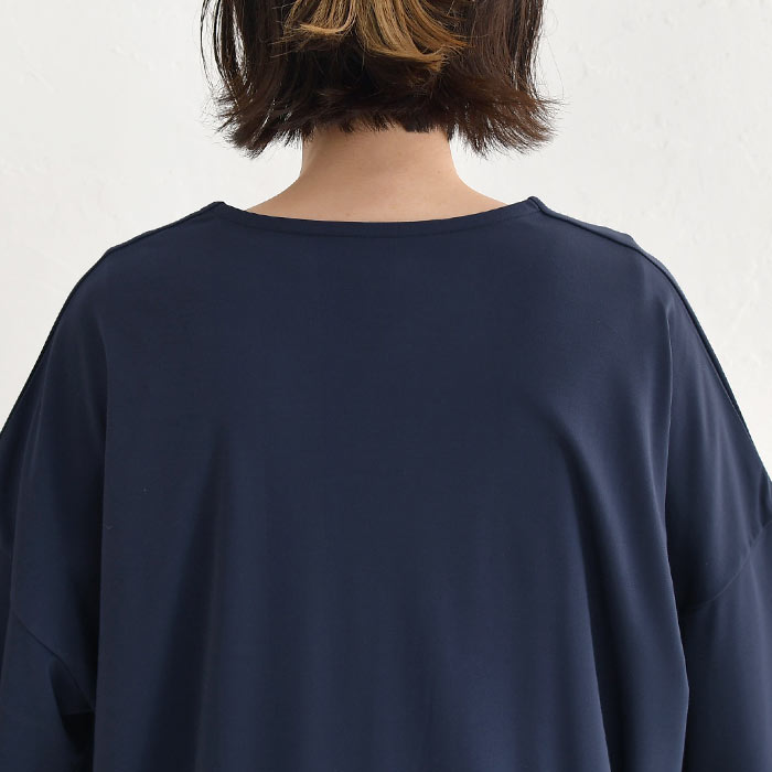 チュニック カットソー レディース Tシャツ Vネック 接触冷感 ひんやり 涼しい 25SS0604,   爆買 |  | 17