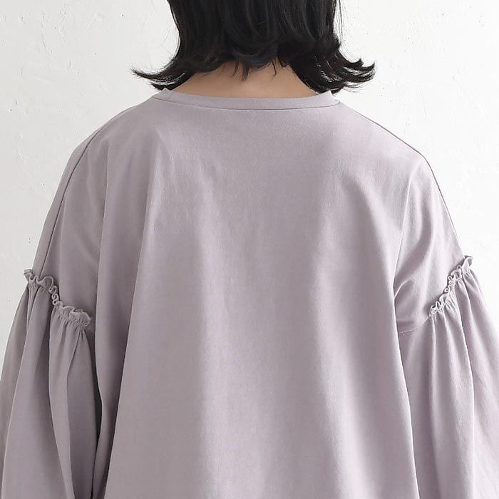 プルオーバー コットンバスク ギャザー袖  秋 冬 26AW1009, |  | 15