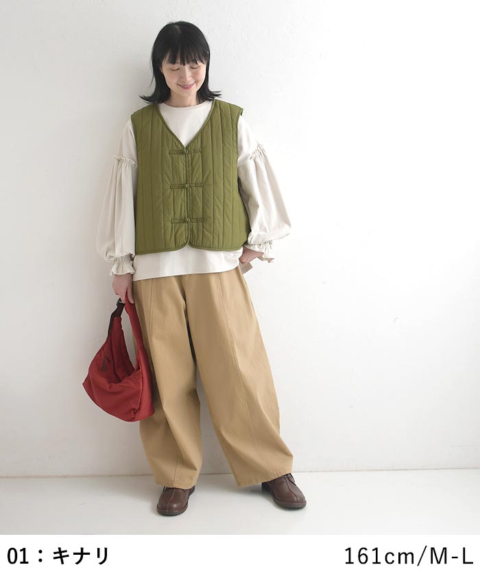 プルオーバー コットンバスク ギャザー袖  秋 冬 26AW1009, |  | 09