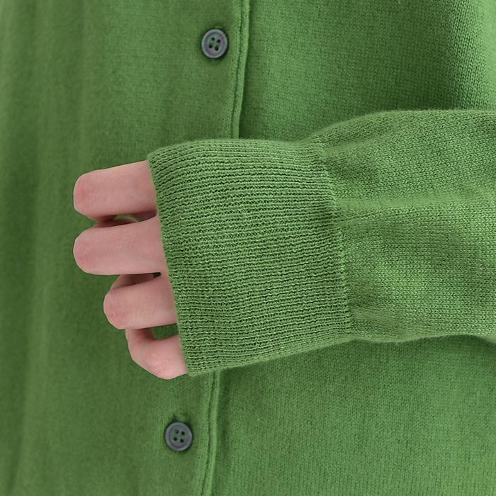 クルーネックカーディガン 綿100％ニット マシーンウォッシャブル 秋 冬 sel, 26AW0925, |  | 17
