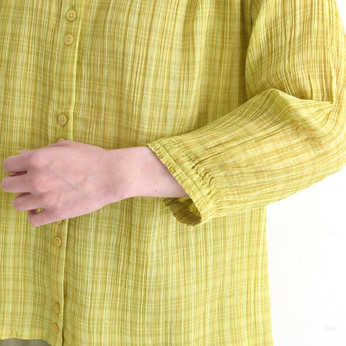 クーポンあり ブラウス 先染めチェック シャツ ワッシャーコットン 綿100％ 春 夏 30代 40代 50代 26SS0327, |  | 19