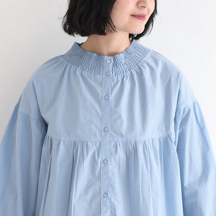 新作早割P5倍 ブラウス 綿ポプリン前後2WAY 綿100％ 春 夏 30代 40代 50代 26SS0306, |  | 16