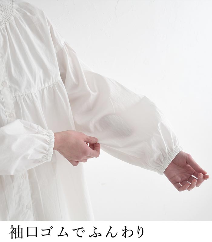 新作早割P5倍 ブラウス 綿ポプリン前後2WAY 綿100％ 春 夏 30代 40代 50代 26SS0306, |  | 08