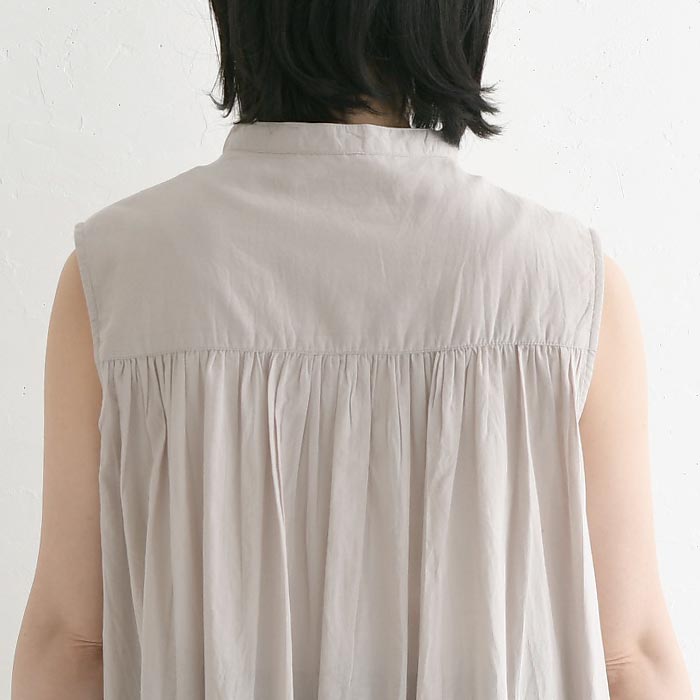 最大2000円OFFクーポンあり ワンピース ピンタック ノースリーブ インド綿 綿100%  春 夏 30代 40代 50代 26SS0703, |  | 15