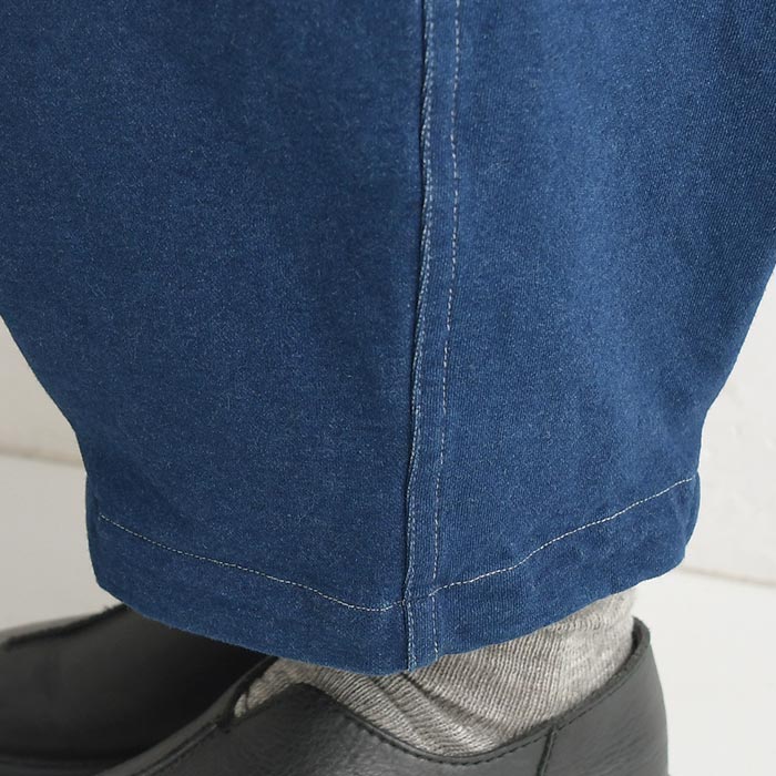20％OFF セール！ 返品交換不可 コクーンパンツ ワイド ロング D*g*y デニム ストレッチ 裾タック ゆったりワイド 綿 25AW0904, q1128, q2, | D*g*y | 12