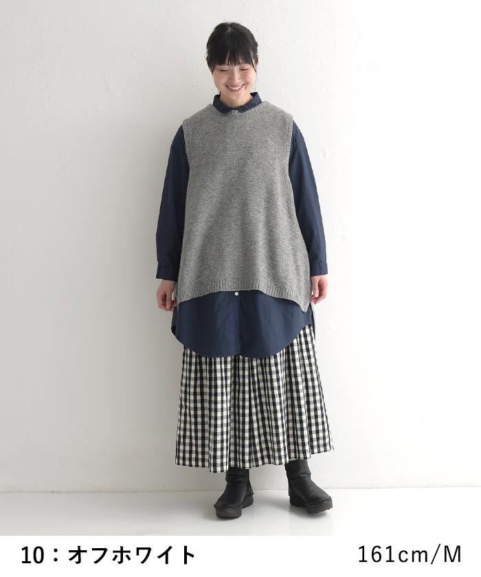 ワイド フレアパンツ ガウチョ レディース D*g*y 起毛 綿ビエラ 大きいサイズ 25AW1024R, | D*g*y | 08