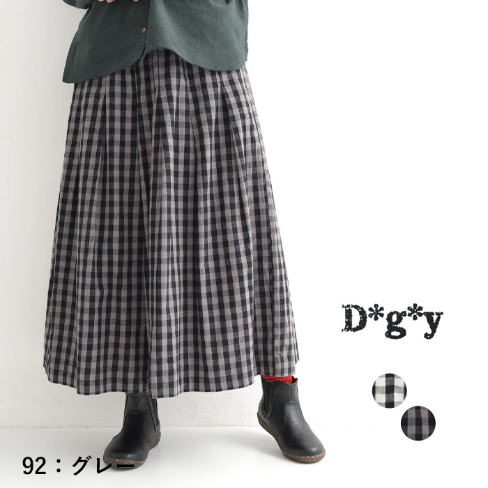 ワイド フレアパンツ ガウチョ レディース D*g*y 起毛 綿ビエラ 大きいサイズ 25AW1024R, | D*g*y | 02
