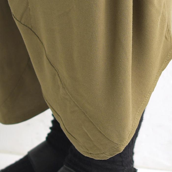 50％OFF セール！ 返品交換不可 ワイドパンツ レディース D*g*y ゆったり変形パンツ ツイルライトレーヨン 楽ちん 大きいサイズ 24AW0726, q1219, q5, | D*g*y | 13